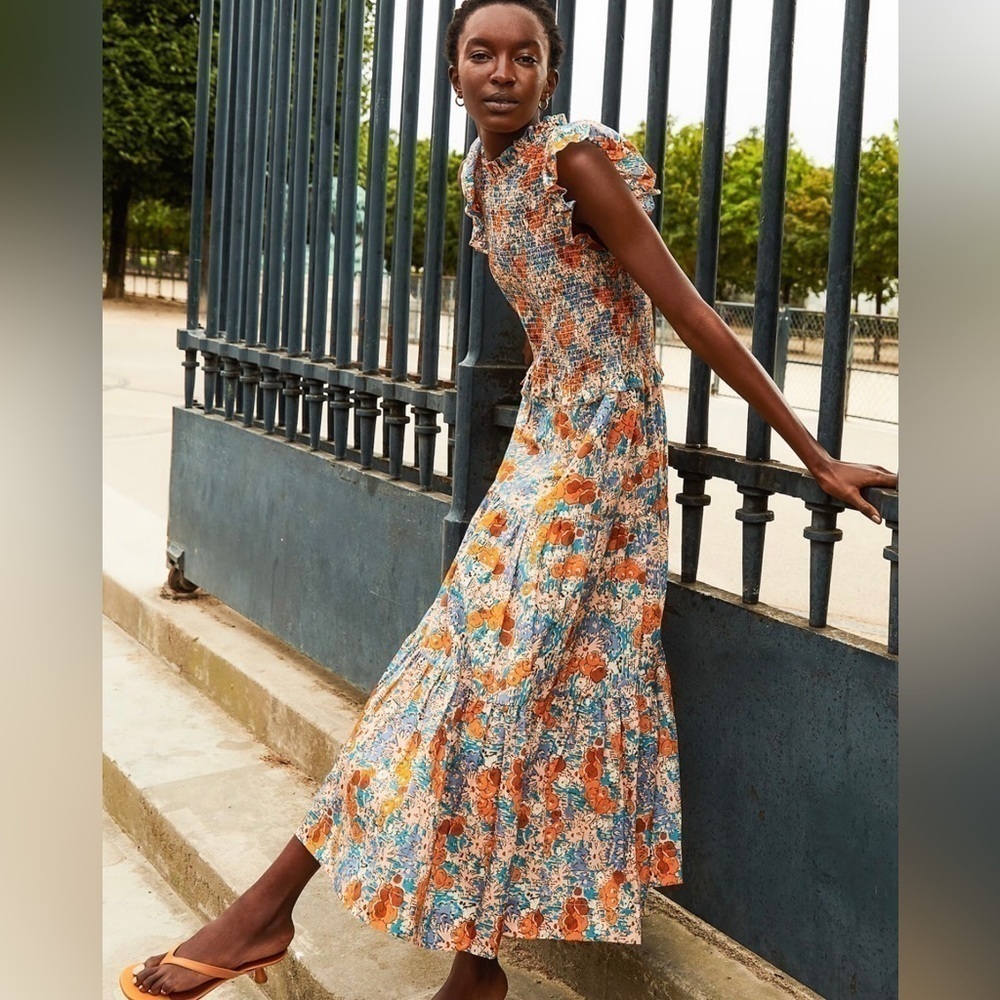 Sea Biarritz Smocked Maxi